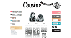 Desktop Screenshot of cousinecatering.nl